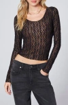 Florence By Mills Lace Top In Black