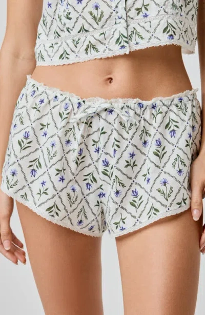 Florence By Mills Lace Trim Shorts
