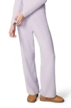 Florence By Mills Lounge Wide Leg Sweater Pant In Soft Millie Lavender