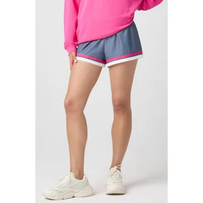 Florence By Mills Mesh Boxer Shorts In Blue