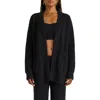 Florence By Mills Open Front Cardigan In Black
