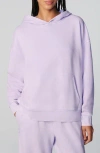 Florence By Mills Oversize Mineral Washed French Terry Hoodie In Purple