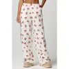 Florence By Mills Oversize Pajama Pants In White