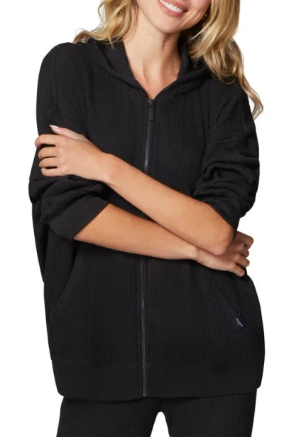 Florence By Mills Oversize Thermal Zip Hoodie