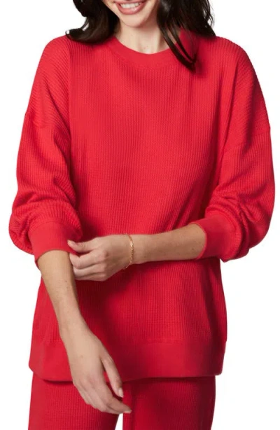 Florence By Mills Ovesize Crewneck Thermal Sweatshirt