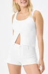 Florence By Mills Peek A Boo Tank In White
