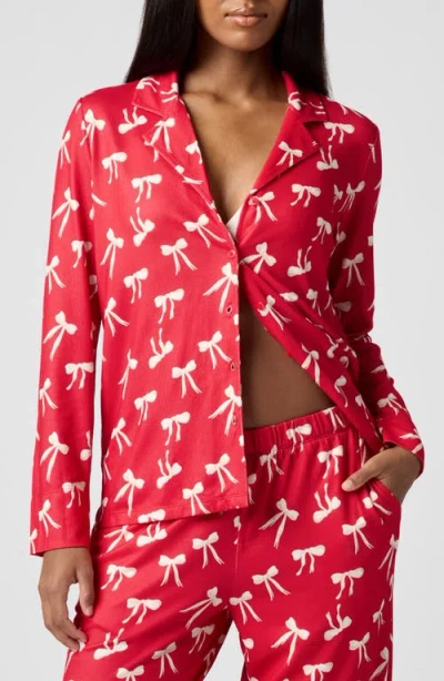 Florence By Mills Pillowsoft Sleep Shirt In Pink
