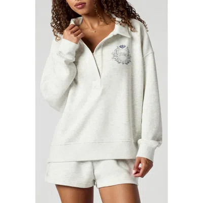 Florence By Mills Polo Collar Sweatshirt In Blue