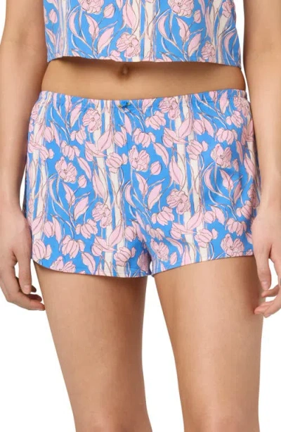 Florence By Mills Relaxed Fit Pajama Shorts In Fan Flo Reg