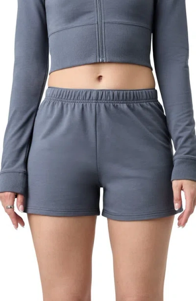 Florence By Mills Relaxed French Terry Shorts In Grisaille
