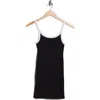 Florence By Mills Ribbed Cami Minidress With Shorts In Black