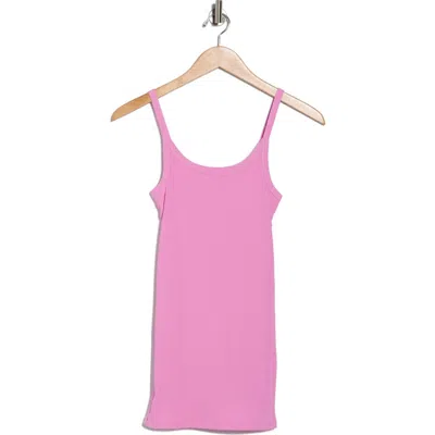 Florence By Mills Ribbed Cami Minidress With Shorts In Pink