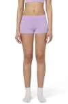 Florence By Mills Ribbed Shorts In Millie Lavender