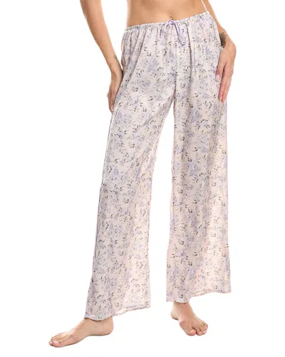 Florence By Mills Satin Pant In White