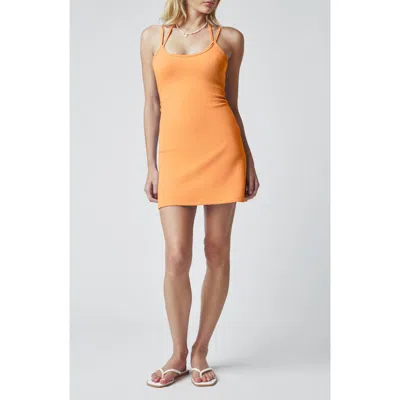 Florence By Mills Scuba Minidress In Orange