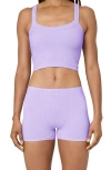 Florence By Mills Shorty Shorts In Millie Lavender