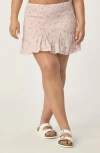 Florence By Mills Smocked Miniskirt In Multi