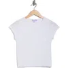 Florence By Mills Smocked Short Sleeve T-shirt In White