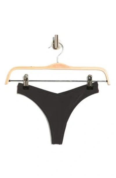 Florence By Mills Soft Flex Thong In Black