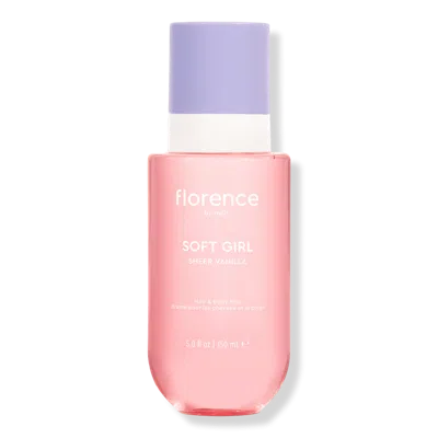 Florence By Mills Soft Girl Hair & Body Mist - Sheer Vanilla In Pink