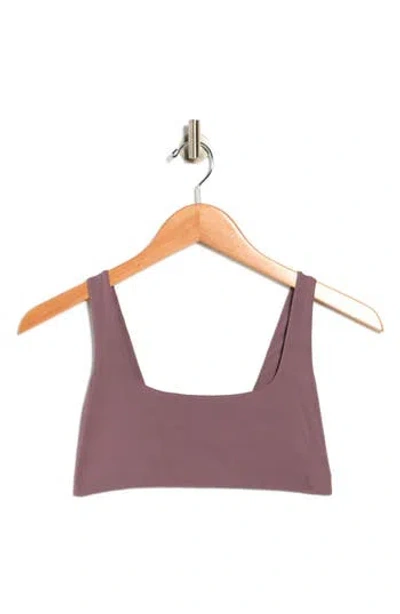 Florence By Mills Square Neck Bralette In Brown