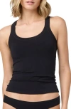 Florence By Mills Stretch Cotton Camisole In Black