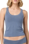 Florence By Mills Stretch Cotton Camisole In Grisaille