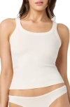 Florence By Mills Stretch Cotton Camisole In Whitecap