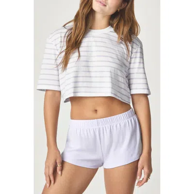 Florence By Mills Stripe Core Crop T-shirt