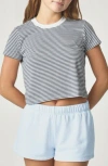 Florence By Mills Stripe Core T-shirt In Blue