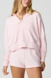 Florence By Mills Supersoft Crop Hoodie In Pink