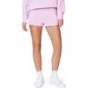 Florence By Mills Sweat Shorts In Washed Millie Lavender