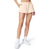 Shop Florence By Mills Sweat Shorts In Washed Whitecap Grey