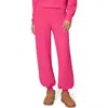 Florence By Mills Sweet & Snug Sweater Joggers In Fucshia Purple