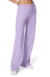 Florence By Mills Thermal Wide Leg Pants In Millie Lavender