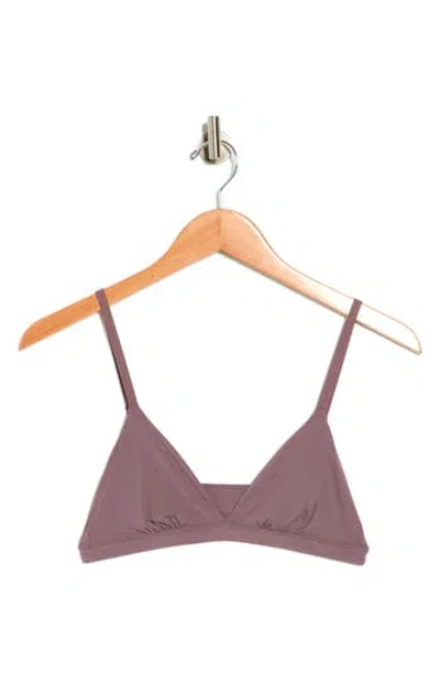 Florence By Mills Triangle Bralette In Purple