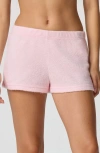 Florence By Mills Ultrasoft Shortie Shorts In Pink
