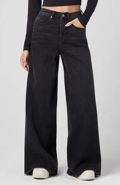 Florence By Mills Wide Leg Jeans In Black