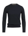 Florence Cashmere Man Sweater Midnight Blue Size 36 Wool, Cashmere, Silk, Nylon