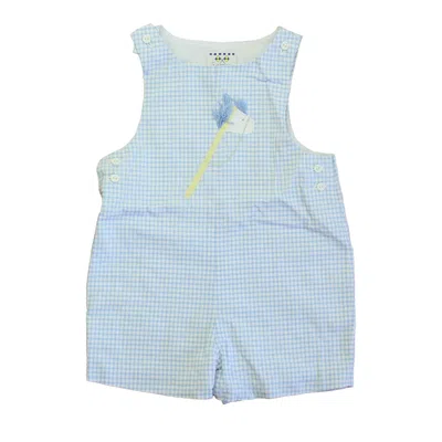Florence Eiseman Kids' Boys Blue White Romper