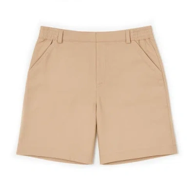 Florence Eiseman Kids'  Khaki Linen-look Short In Neutral