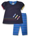 Florence Eiseman Knit Set With Markers In Multi