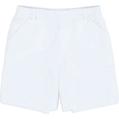 Florence Eiseman Kids'  Linen Look Short In White