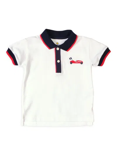 Florence Eiseman Little Boy's & Boy's Cotton Derby Car Polo Shirt In White