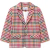Florence Eiseman Plaid Blazer In Multi