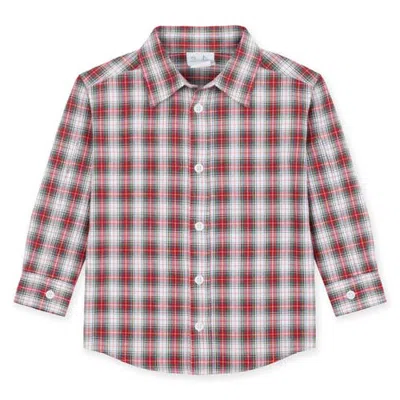 Florence Eiseman Babies'  Plaid Button Down Shirt In Multi