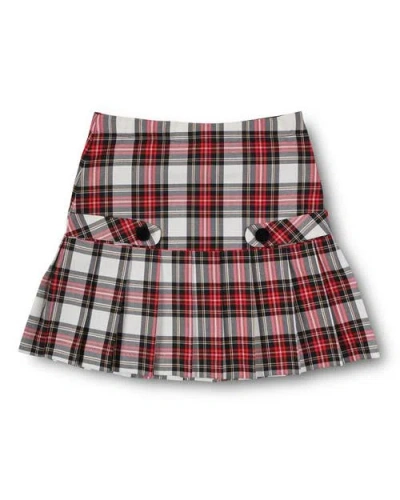Florence Eiseman Kids'  Plaid Pleated Skirt In Multi
