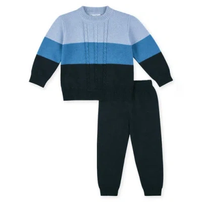 Florence Eiseman Kids'  Sweater Knit Pant Set In Black