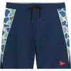 Florence F1 Airtex Gamma Water Repellent Board Shorts In Blue