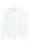 Florence Long Sleeve Hooded Rashguard In White